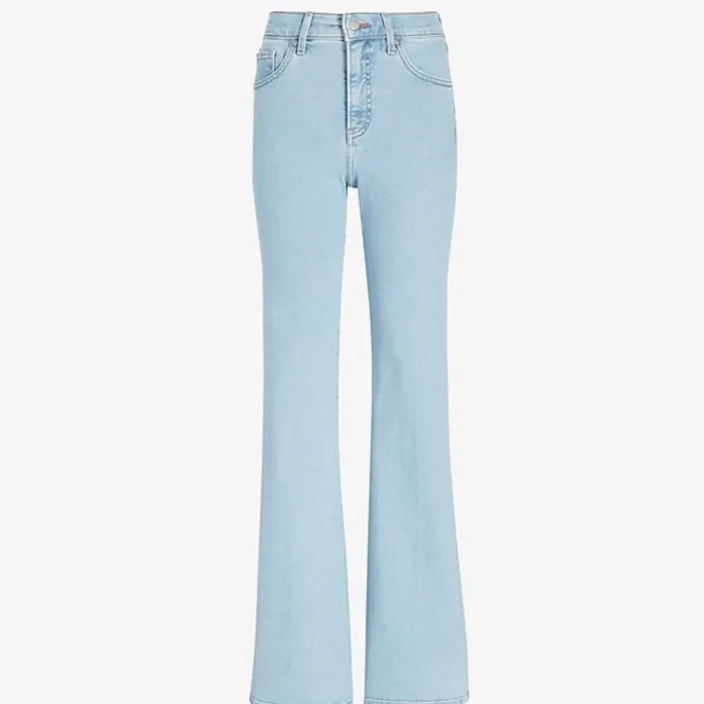 EXPRESS 70’s Flare Mid Rise denim - Picture 4 of 7